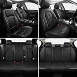 MINGBRON Nappa Leather Waterproof Full Set Universal SUV Car Seat Covers