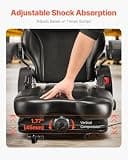 VEVOR Universal Adjustable Forklift & Tractor Suspension Seat