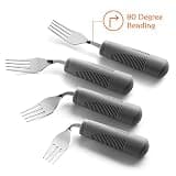 Special Supplies 4-Piece Weighted Adaptive Kitchen Utensil Set in Grey