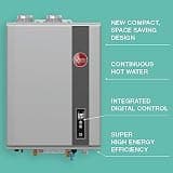 Rheem RTGH Series 8.4 GPM Condensing Indoor Natural Gas Water Heater