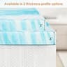Sweetcrispy 3-Inch Gel-Infused High-Density Memory Foam Topper, King Size