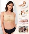 BRABIC Women's Front Closure Post-Surgery Posture Corrector Bra Shaper