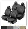 Clazzio Double Cab Manual Driver Black PVC Seat Covers for 3rd Gen Tacoma