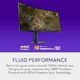 Alienware AW3425DWM 34-Inch WQHD 180Hz 1ms Curved Gaming Monitor with HDMI 2.1