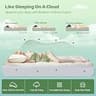 Bedlore Thick Bamboo Viscose Pillow Top Mattress Pad with Deep Pocket