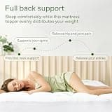 Niagara Sleep Solution Bamboo Pillow Top King Mattress Pad in Soft Green