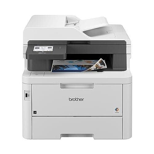 Brother MFC-L3780CDW Compact Color Laser All-in-One Printer with Touchscreen Display