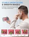 ScopeAround Digital Otoscope with 4.5-Inch IPS Screen and 3.9mm Camera