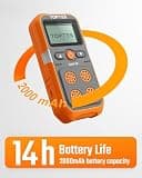 TOPTES Guard-101 Multi-Gas Wearable Detector for CO, H2S, LEL, and O2