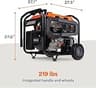 Generac 12,500-Watt Tri-Fuel Portable Generator with COsense Safety Technology