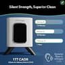 Air Oasis iAdaptAir 2.0 H13 True HEPA Air Purifier with AHPCO Technology