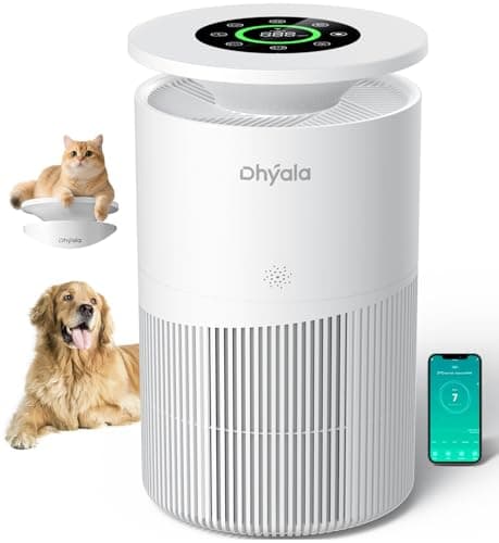 Dhyala 5-Stage Smart Air Purifier for Extreme Odors and Large Families
