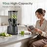 Canoly C16 Cold Press Masticating Juicer with 6-Inch Extra-Wide Chute