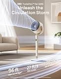 Dreo Omni-Directional Smart Pedestal Fan with Wi-Fi and Voice Control