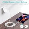 20W USB-C Fast Charging Power Adapter Plug for Apple iPad Pro Models