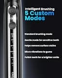 Onlyone Ultrasonic Electric Toothbrush with 48,000 VPM Motor and 8 Heads
