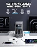 Anker SOLIX C200 DC Power Bank Station, 192Wh Portable LiFePO4 Battery Generator