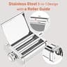 Hozodo 3-in-1 Professional Stainless Steel Pasta Maker for KitchenAid Mixers
