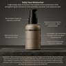 HygieneLab Daily Face Moisturizer with Ceramides Squalane and Aloe Vera