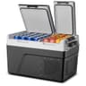 Feelfunn 12 Volt Refrigerator Car Fridge - 40QT Dual Zone Electric Cooler