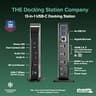 Plugable UD-ULTCDL 13-in-1 Triple Display USB-C Docking Station 100W PD
