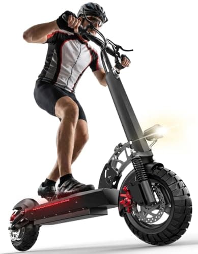 Misodo High-Performance Off-Road Seated Scooter, 1600W Motor, 45-Mile Range