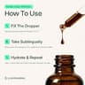 LYMPHORIA Lymphatic Drainage Drops, Targeted De-Puffing Tincture, Alcohol-Free, 2 fl oz