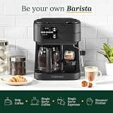 Cuisinart Coffee Center Barista Bar SS-4N1MBNAS 4-in-1 Coffee and Espresso Maker