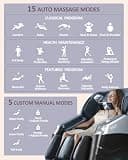 RELX Full Body SL-Track Smart Massage Chair with AI Voice Controls & Heat