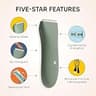 Meridian The Trimmer Original Waterproof Body & Pubic Hair Trimmer Tool