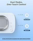 OSLTWI Compact Ultrasonic Jewelry Cleaner, 48,000 Hz with Dual Cleaning Modes