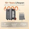 Jackery HomePower 3600 Plus Portable Power Station Kit with Two 200W Solar Panels