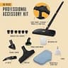 McCulloch MC1275 Heavy-Duty Canister Steam Cleaner for Automotive Detailing