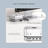 Satechi Mac Mini M4 Hub & Stand with NVMe SSD Enclosure and 10Gbps Data Ports