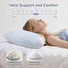 Favocama Queen Size Shredded Memory Foam Cooling Pillows with 3D Cover (2-Pack)