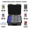 LOTOCASE Extra Large Waterproof Graded Card Storage Box with 16 Dividers