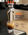 Hausmojo Espresso Machine with Grinder, Milk Frother & Cold Brew Mode