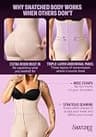 Snatched Body Stage 1 Full Body Knee Length Faja for BBL and Lipo 360