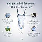 Katadyn BeFree 3-Liter Gravity Water Filter System for Backpacking and Camping