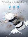 Vyzzle D10 Ultra-Slim 3.27-inch Robot Vacuum with Integrated LiDAR Navigation