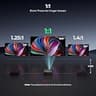 CiBest Mini Portable Projector with 1080P Full HD, WiFi, Bluetooth & Electric Focus