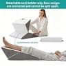 Bedluxe 3-Piece Orthopedic Bed Wedge Pillow Headboard Set for Recovery