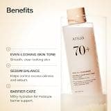 Anua Rice 70 Glow Milky Toner with Niacinamide and Ceramides, 8.45 fl oz