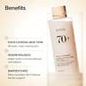 Anua Rice 70 Glow Milky Toner with Niacinamide and Ceramides, 8.45 fl oz