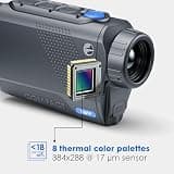 Pulsar Axion XQ19 Compact Thermal Monocular with 384x288 Sensor and 820-Yard Detection