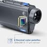 Pulsar Axion XQ19 Compact Thermal Monocular with 384x288 Sensor and 820-Yard Detection