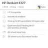HP DeskJet 4327 Wireless Color All-in-One Printer with AI-Assisted Formatting