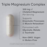 Sports Research Chelated Triple Magnesium Complex, 300mg Elemental Dose