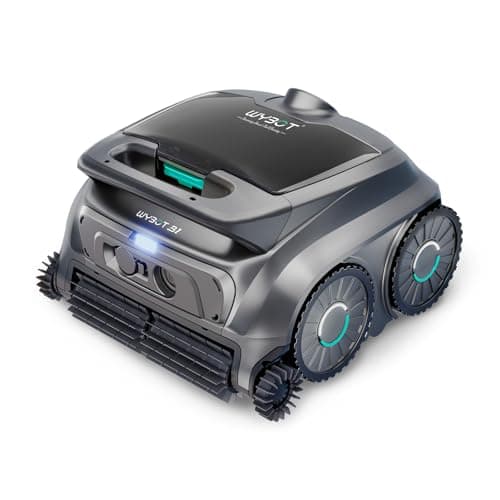 WYBOT B1 Cordless Robotic Pool Vacuum with Gear-Driven Quad Roller System