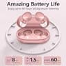 MOZOTER S8 Mini True Wireless Earbuds with 60-Hour Battery and Deep Bass